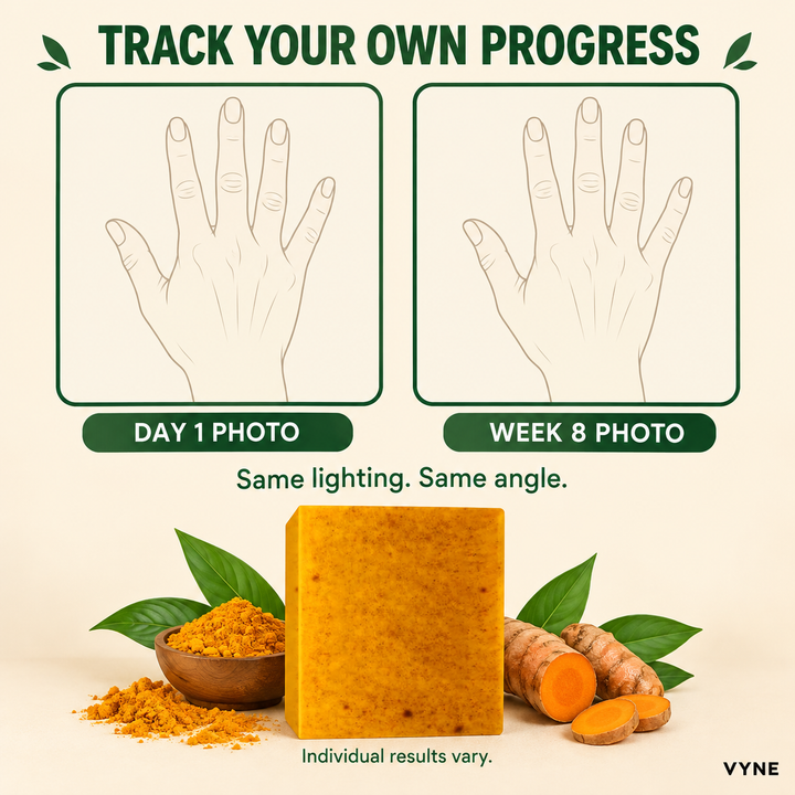 VYNE daily cleansing routine
